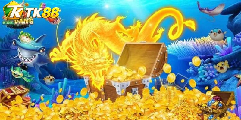Bắn cá TK88 được tổ chức như bản đồ nhiều vùng đại dương